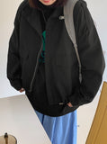 Cuno Crop Pocket Collar Field Jacket