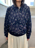 Mannaco Flower Hood Zip-up