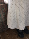 Kayan Banding Dot Balloon Long Skirt