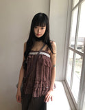 Kimu Dot Sleeveless Blouse
