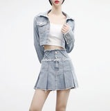 (1+1) Kelo Denim Two Piece Set