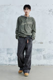 SCRIPT TYPE HENLEY NECK LONG SLEEVE