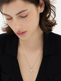 Essence Silver (W) Moissanite Bain Necklace