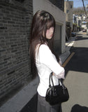 Viet Button Point Color Short Sleeve T-shirt