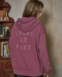 [2-WAY] Rust Patch Pigment Hood Zip-Up