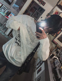 Rough See-through Layered Knit