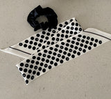 Godian Dot Ribbon Scrunchie