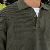 Hachi loose fit collar knit