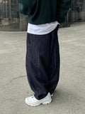S/S Selvage Linen Balloon Denim (raw indigo)