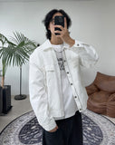 Felts Mixed Trucker Jacket