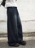 Rickle Summer Wide Denim Washing Pants