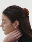 Half Shell Hair Claw Clip