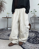 Neron cargo wide banding pants