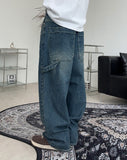Creek Balloon Carpenter Denim Pants