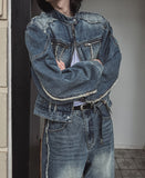 Rundy Dekki Biker Denim Jacket