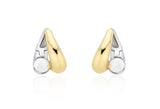 H Subni SV(C) Cross One Touch Earrings