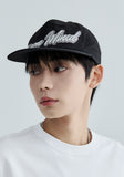 SCRIPT TYPE APPLIQUE BALL CAP