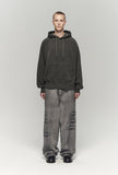 PIGMENT WASHING STITCH HOODY
