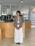 Humao Summer Punching Knit Cardigan