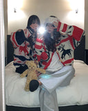 Holiday Nordic Toggle Knit Cardigan