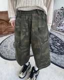 Perido Camo Bermuda Banding Pants
