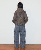 WIDE CARGO DENIM PANT