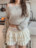 Waif Loose Boatneck Knit
