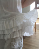 Sakan Frill Tiered Bustier Sleeveless