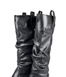 Western Pleated Classic Boots