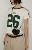 NO.26 TRACK LINE TEE
