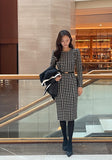 Rafice Hound Check H-Line One Piece