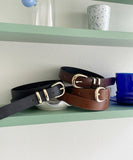 Gasseled Gold Buckle Belt
