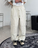 Slab Rivet Fatigue Cotton Pants