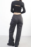 Glam Layered Bolero T-Shirt