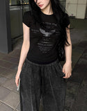 Vintage Washing Wide Pants Sagging ver.