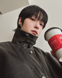 Fodeli Leather Over Padding Jacket