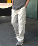 Banding Rustle Cargo Wide Pants