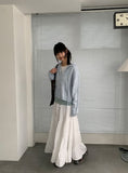 Kunik Punching Hood Knit Cardigan