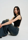 [U-BASIC] Winnie Halter Ribbed Sleeveless