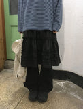 Berihi Frill Long Skirt