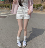 Detachable Pelvic Pad All Banding Cotton Shorts