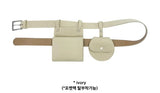 SUEDE POCKET/BELT SET