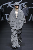 Pocket Layered Oversized Cotton Pants