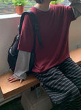 [Unisex] Kdelo Layered Over Long Sleeve Tee