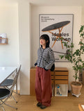 Kendo Stripe Round Cardigan