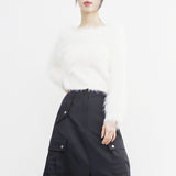 Mooh Fur Cropped Knitwear
