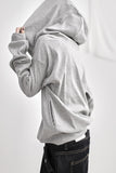 Off wide ribbed hoodie