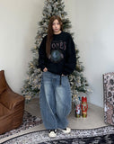 Stones Pigment Brushed Sweatshirt