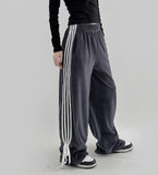 Ryochi Velvet Strap Track Pants