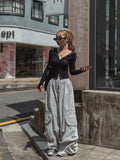 Naad Stitch Big Pocket Cargo Pants